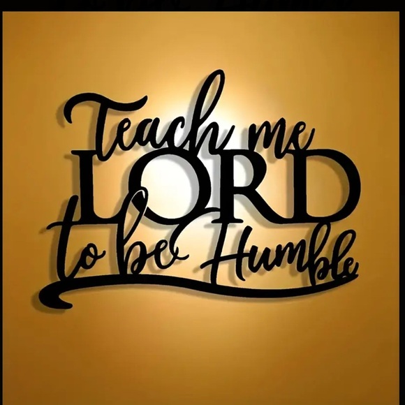 Other - Black Wood or Metal Art Inspirational Wall Decor